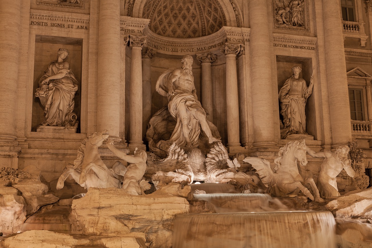 Rome, Italy Travel Guide – Explore the Eternal City trevi fountain 1834787 1280